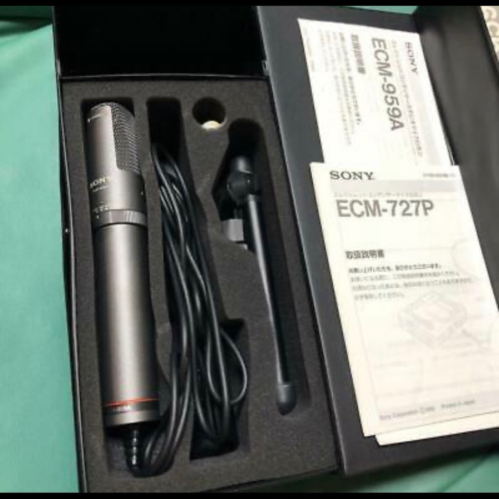 Sony Electret Condenser Stereo Microphon